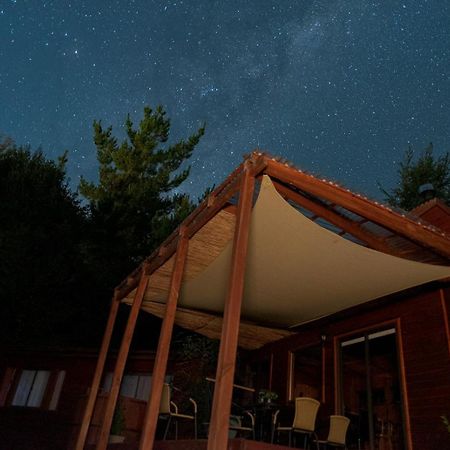 Cabanas Ayalen Con Vista Al Lago ปูกอน ภายนอก รูปภาพ