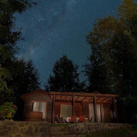 Cabanas Ayalen Con Vista Al Lago ปูกอน ภายนอก รูปภาพ
