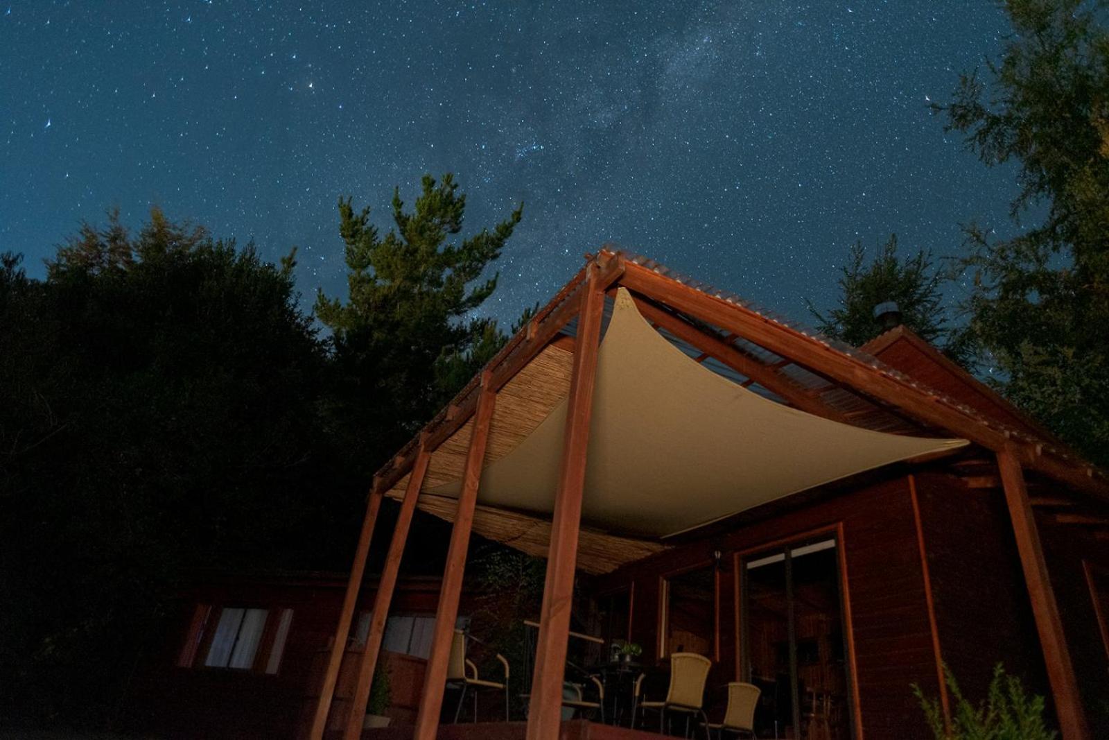 Cabanas Ayalen Con Vista Al Lago ปูกอน ภายนอก รูปภาพ