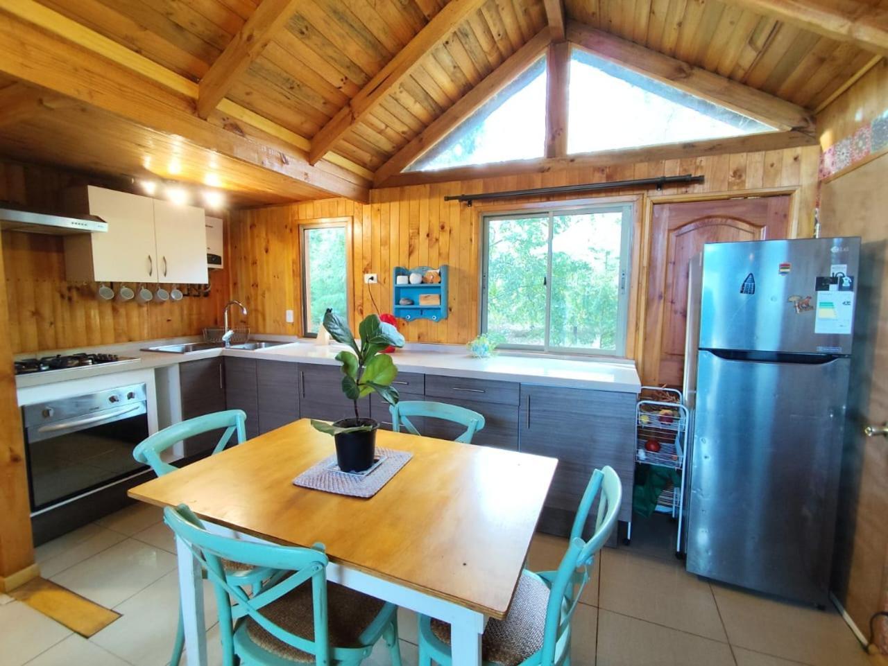 Cabanas Ayalen Con Vista Al Lago ปูกอน ห้อง รูปภาพ