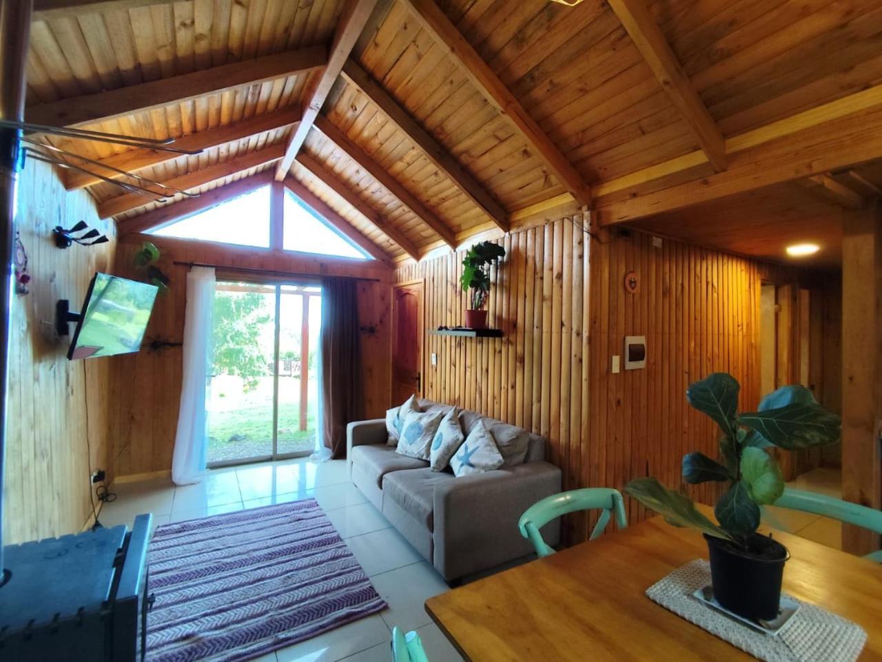 Cabanas Ayalen Con Vista Al Lago ปูกอน ห้อง รูปภาพ