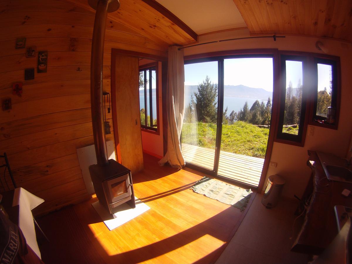Cabanas Ayalen Con Vista Al Lago ปูกอน ภายนอก รูปภาพ
