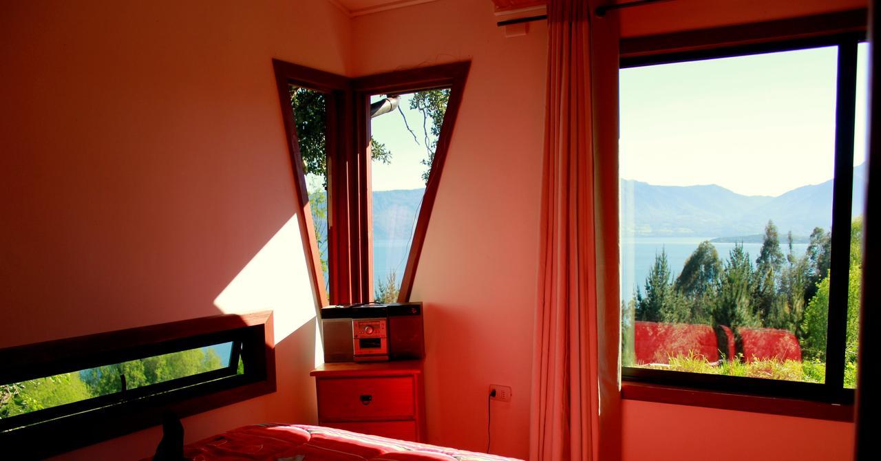 Cabanas Ayalen Con Vista Al Lago ปูกอน ภายนอก รูปภาพ