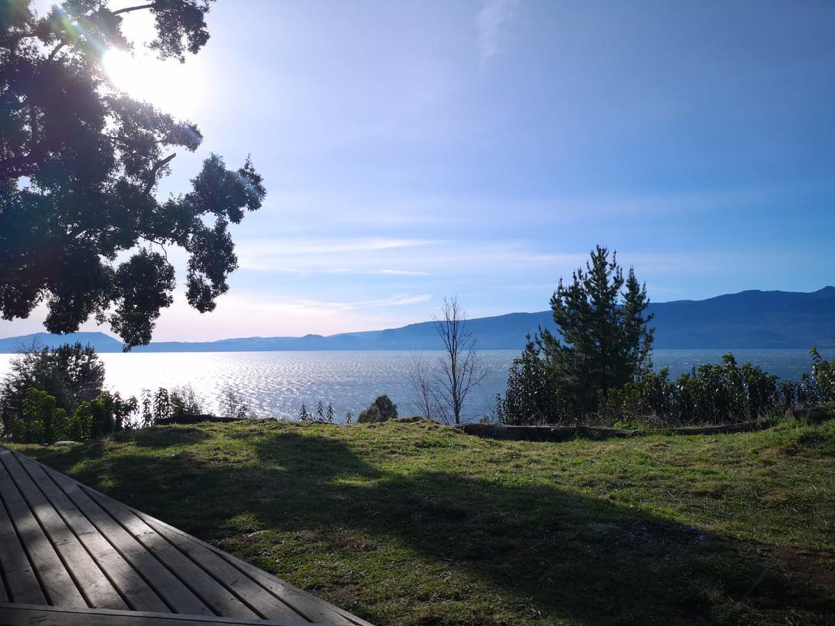 Cabanas Ayalen Con Vista Al Lago ปูกอน ภายนอก รูปภาพ